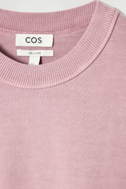 Herren COS Sweatshirts & Kapuzenpullover*LOCKERES SWEATSHIRT AUS VORGEWASCHENER BAUMWOLLE