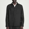 Herren COS Hemden*LOCKERES UTILITY-HEMD AUS WOLL-MIX