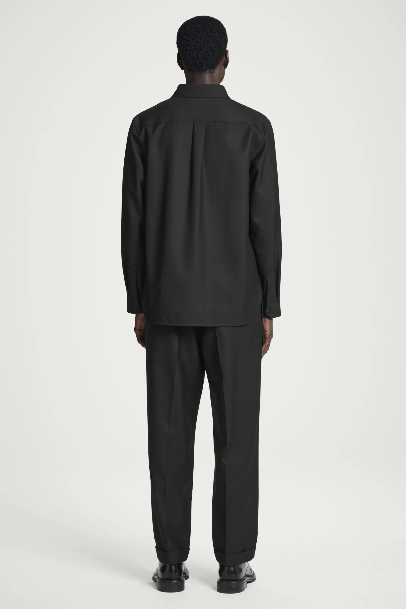 Herren COS Hemden*LOCKERES UTILITY-HEMD AUS WOLL-MIX