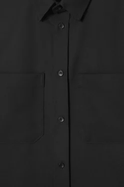 Herren COS Hemden*LOCKERES UTILITY-HEMD AUS WOLL-MIX