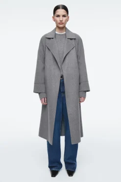 Damen COS Mäntel & Jacken*MANTEL AUS DOUBLEFACE-WOLLE MIT GÜRTEL