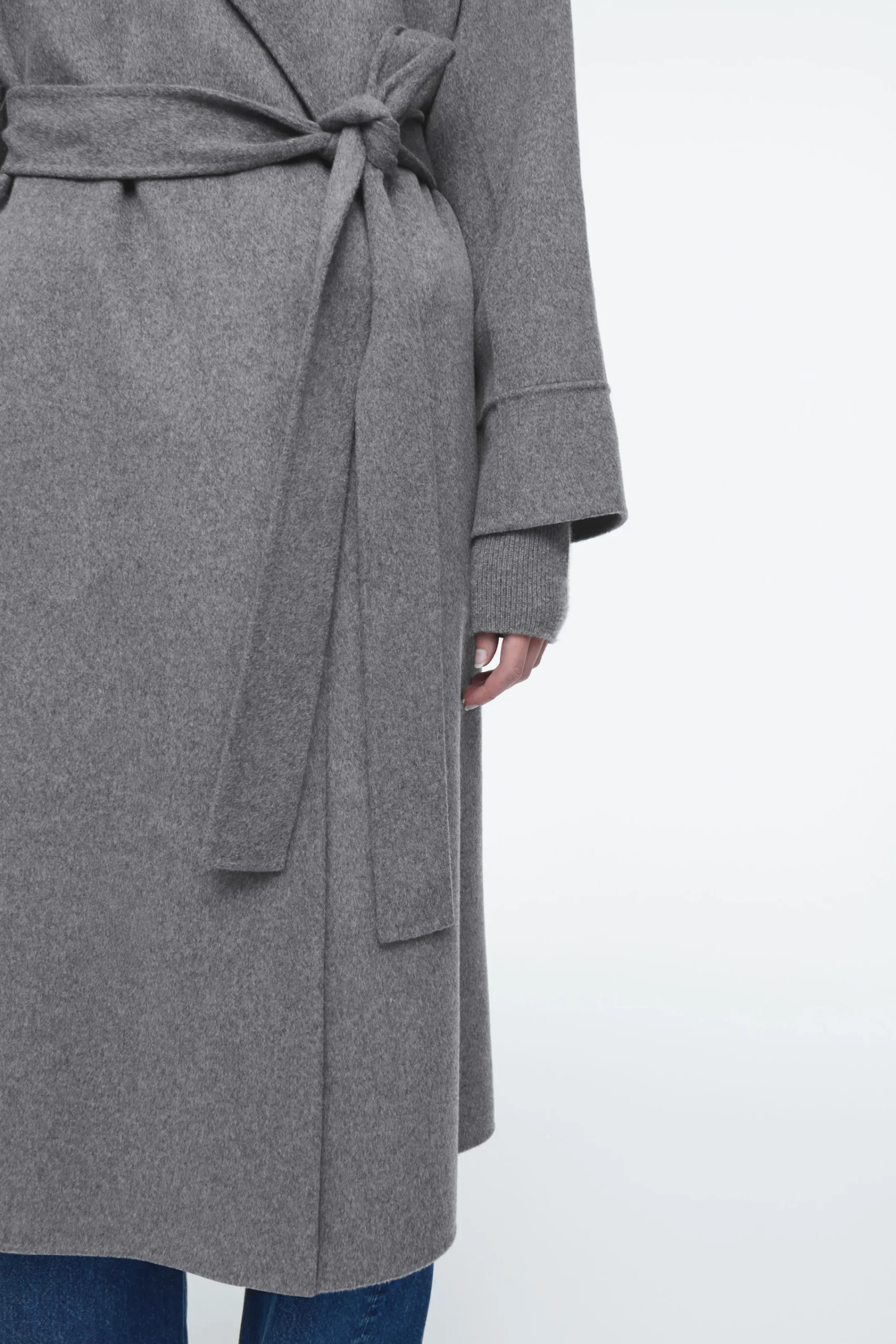 Damen COS Mäntel & Jacken*MANTEL AUS DOUBLEFACE-WOLLE MIT GÜRTEL