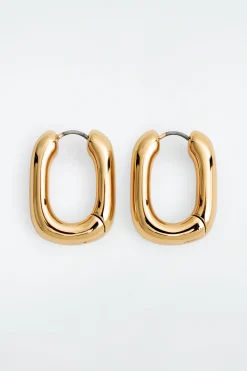 Damen COS Schmuck*MARKANTE ECKIGE CREOLEN