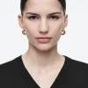 Damen COS Schmuck*MARKANTE ECKIGE MINI-CREOLEN