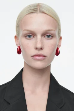Damen COS Schmuck*MARKANTE OVERSIZED-HÄNGEOHRRINGE