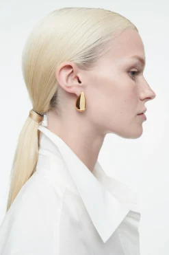 Damen COS Schmuck*MARKANTE OVERSIZED-HÄNGEOHRRINGE