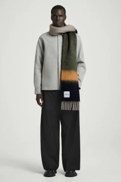 Herren COS Mützen, Schals & Handschuhe*MOHAIRSCHAL IN COLOUR-BLOCK-OPTIK