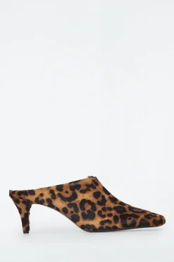 Damen COS Accessoires Aus Leder | Schuhe*MULES AUS PONYHAAR MIT KARREEFÖRMIGER ZEHENPARTIE