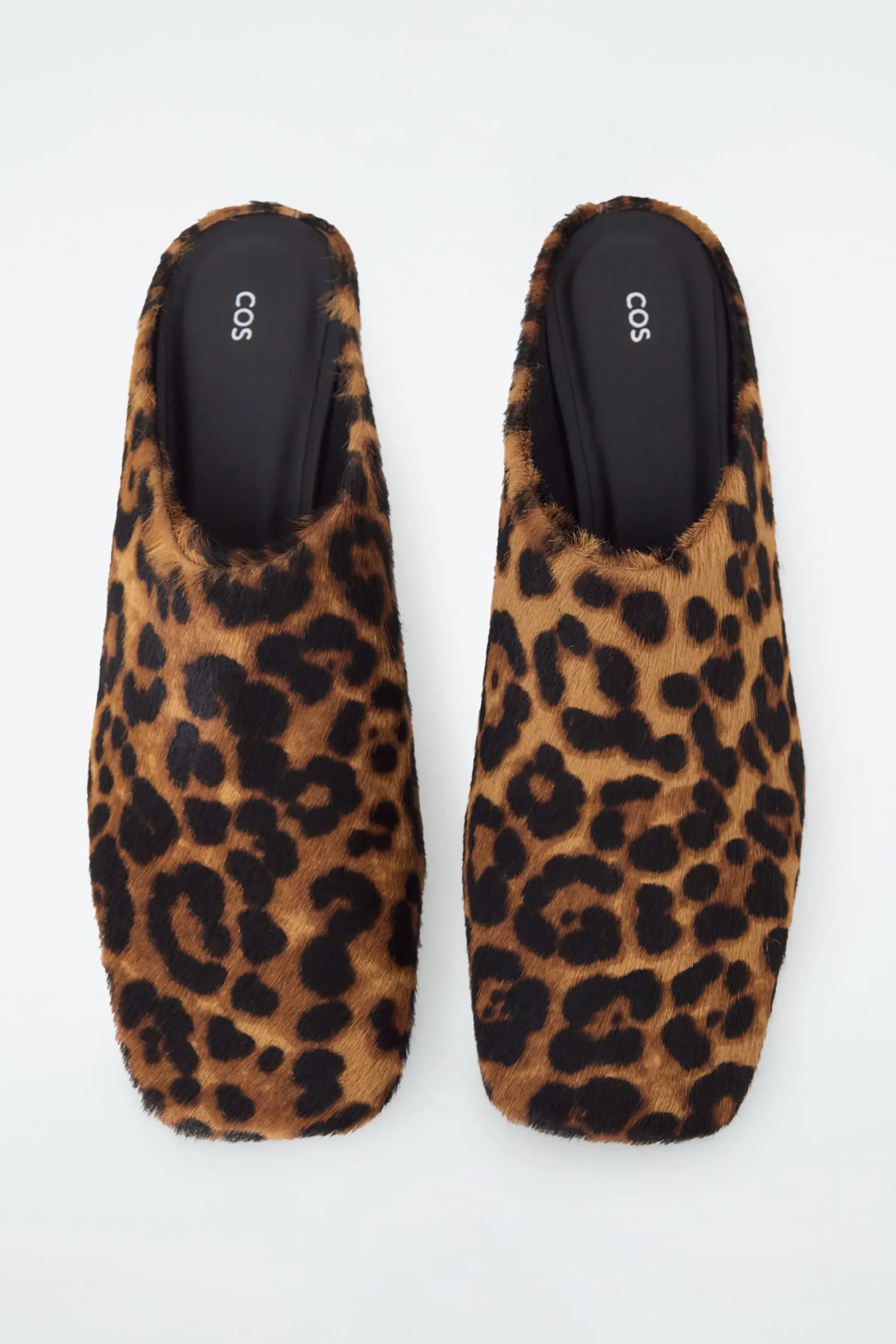 Damen COS Accessoires Aus Leder | Schuhe*MULES AUS PONYHAAR MIT KARREEFÖRMIGER ZEHENPARTIE