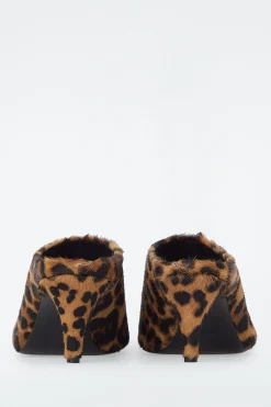 Damen COS Accessoires Aus Leder | Schuhe*MULES AUS PONYHAAR MIT KARREEFÖRMIGER ZEHENPARTIE