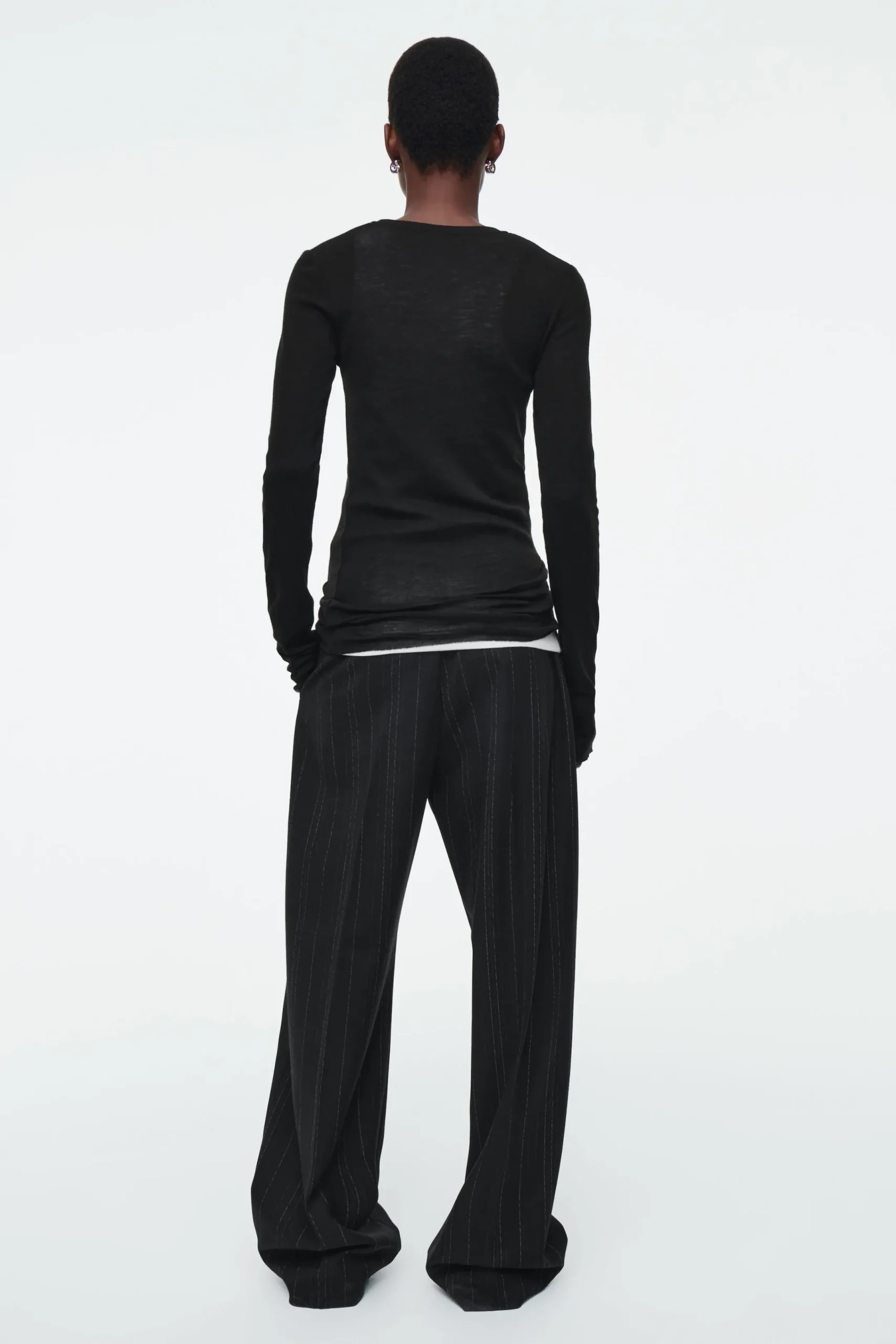 Damen COS Oberteile | Strickmode*OBERTEIL AUS MERINOWOLLE MIT RUNDHALSAUSSCHNITT