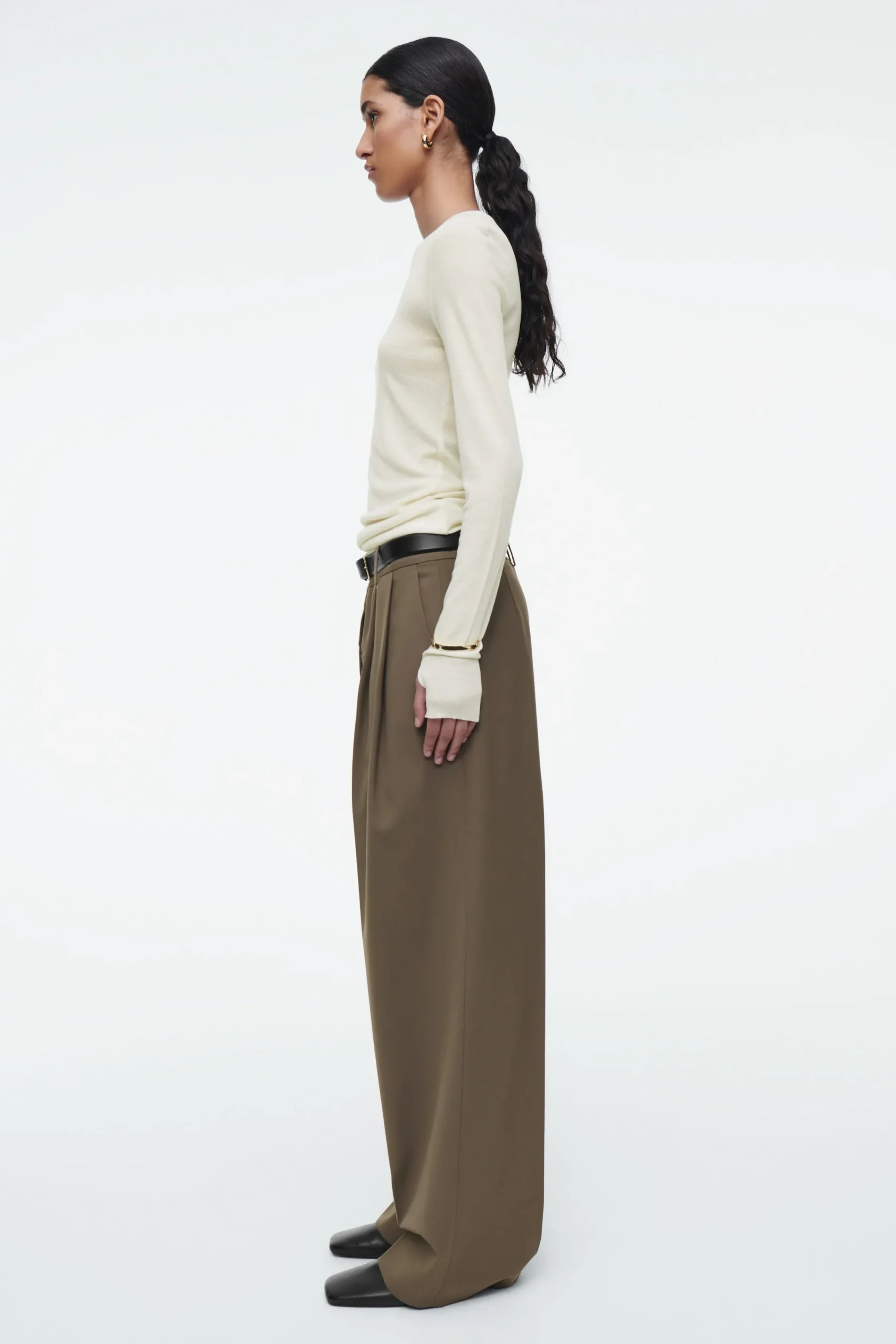 Damen COS Oberteile | Strickmode*OBERTEIL AUS MERINOWOLLE MIT RUNDHALSAUSSCHNITT