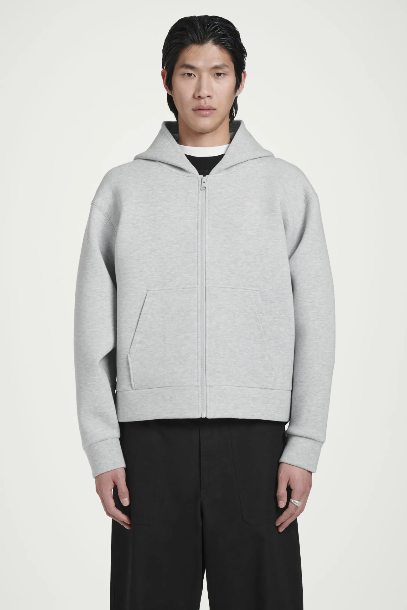 Herren COS Sweatshirts & Kapuzenpullover*OVERSIZED-KAPUZENJACKE AUS SCUBA-JERSEY