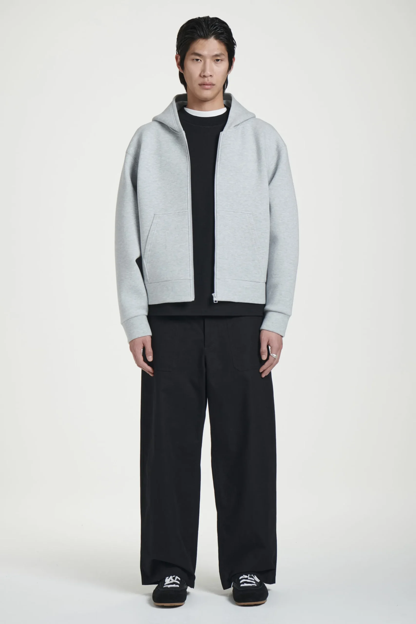 Herren COS Sweatshirts & Kapuzenpullover*OVERSIZED-KAPUZENJACKE AUS SCUBA-JERSEY