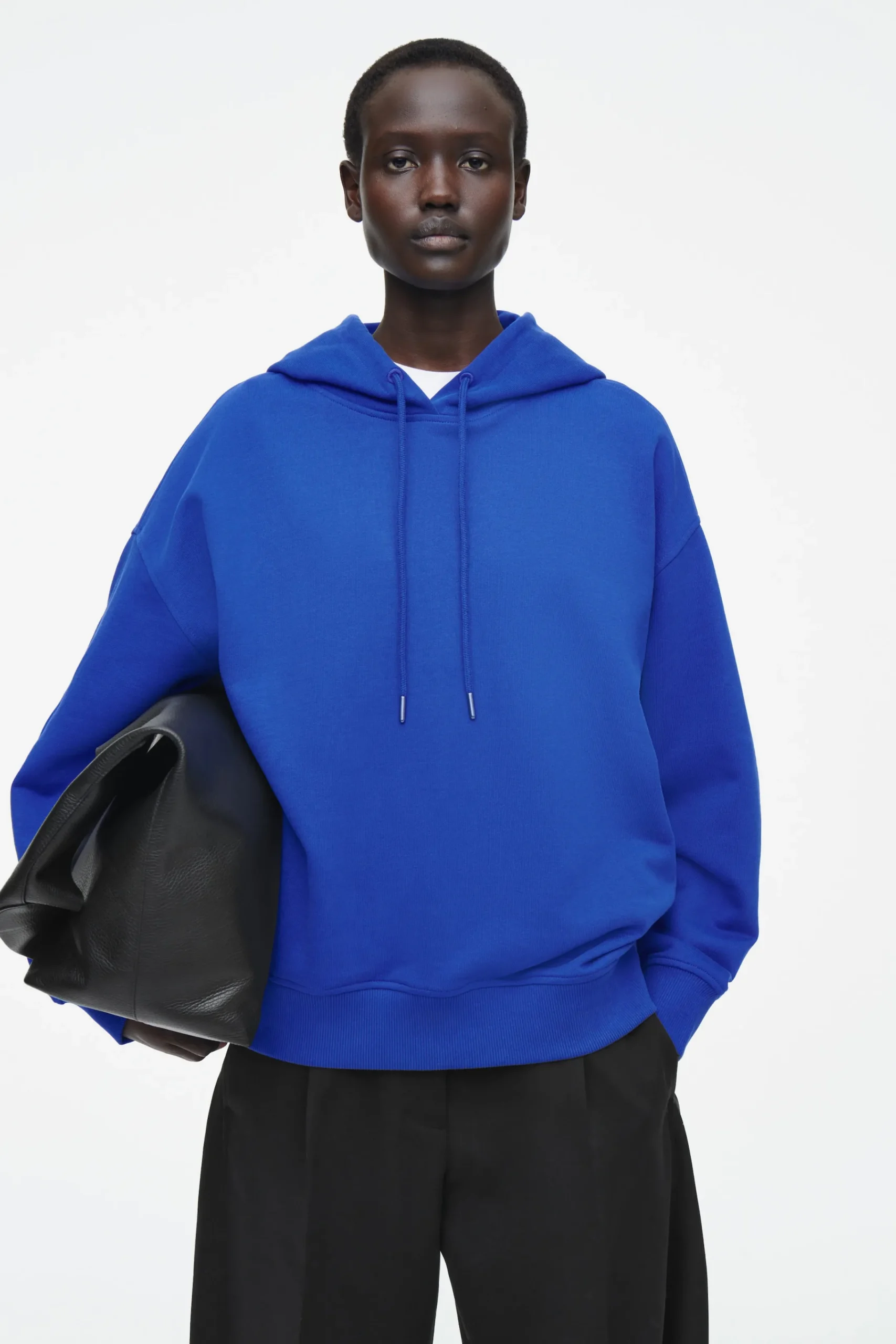 Damen COS Oberteile*OVERSIZED-KAPUZENPULLOVER AUS JERSEY