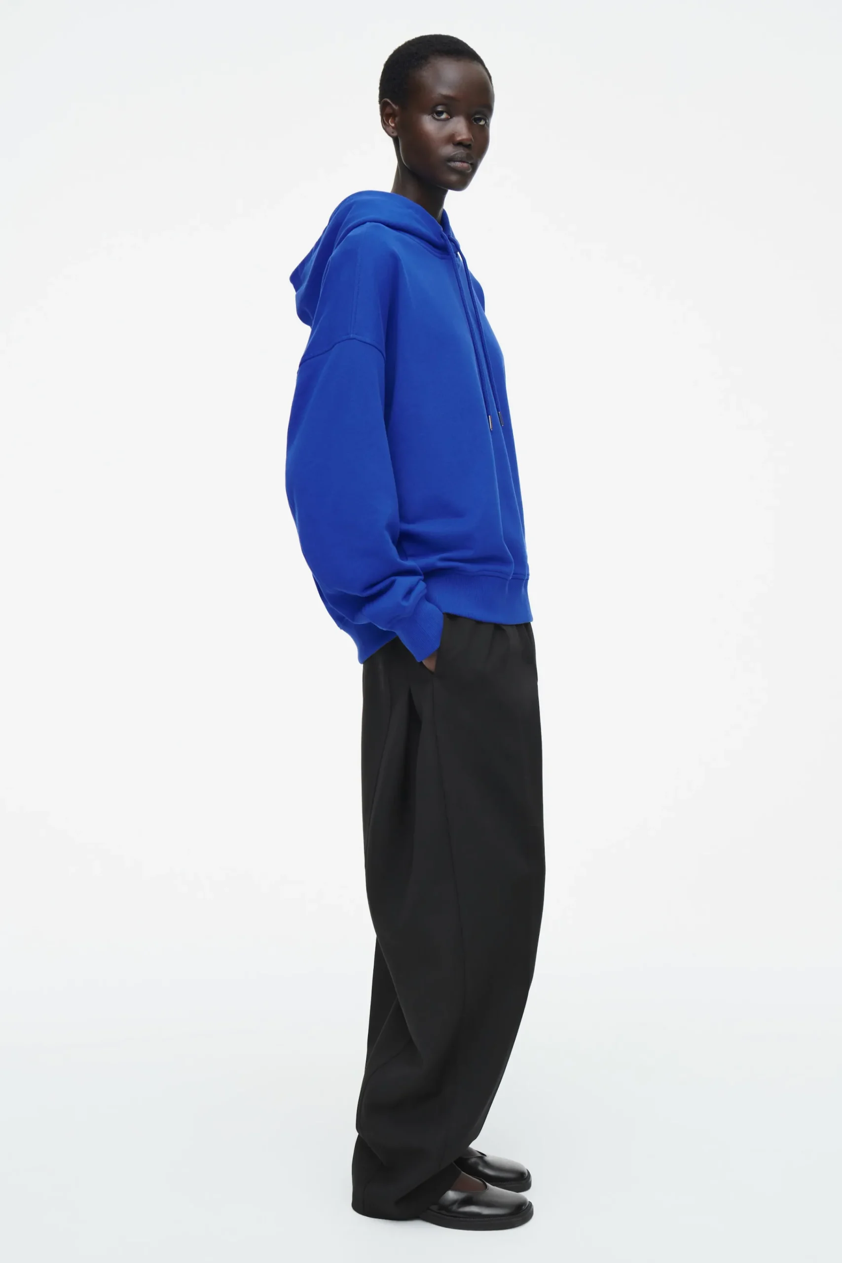 Damen COS Oberteile*OVERSIZED-KAPUZENPULLOVER AUS JERSEY