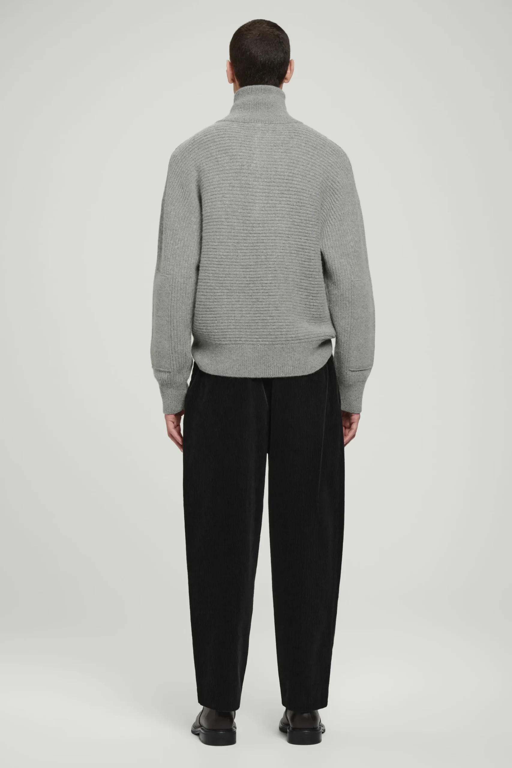Herren COS Pullover | Strickmode*OVERSIZED-PULLOVER AUS ALPAKAWOLLE MIT STEHKRAGEN