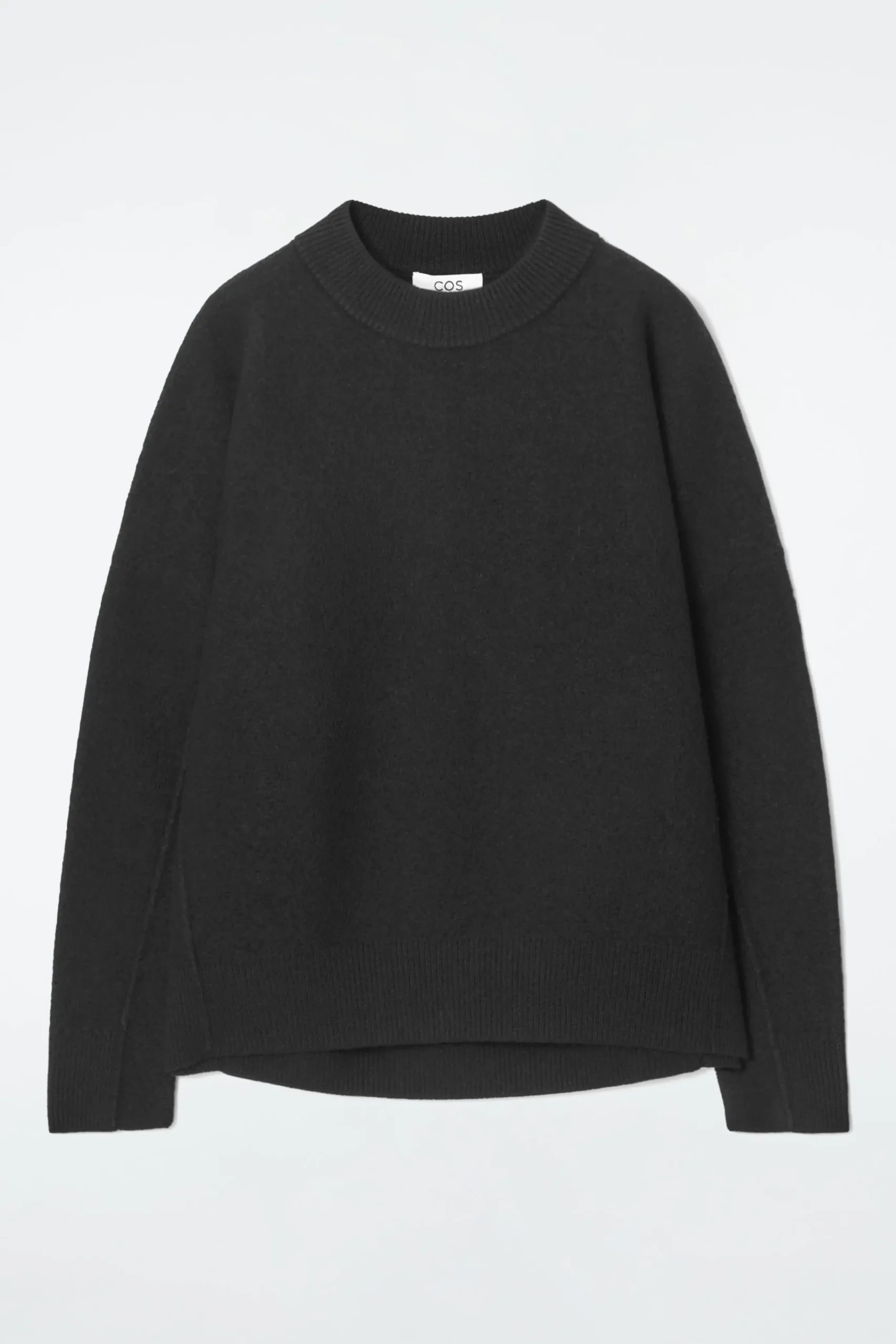 Damen COS Strickmode*OVERSIZED-PULLOVER AUS GEKOCHTER MERINOWOLLE