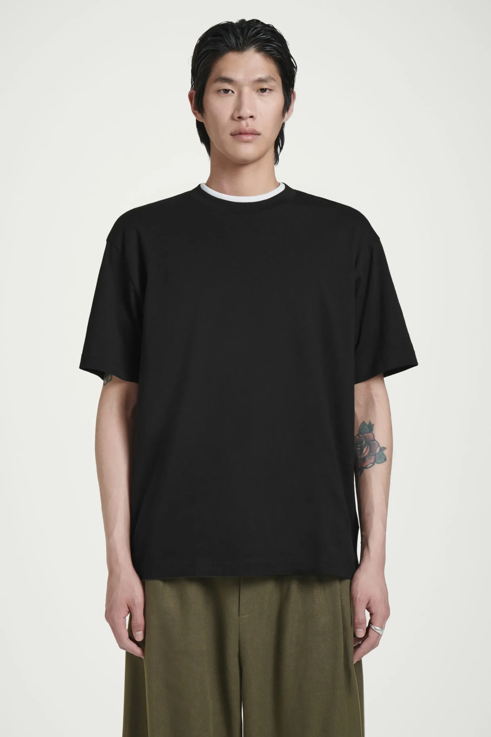 Herren COS T-Shirts & Tanktops*OVERSIZED-T-SHIRT AUS BAUMWOLLE