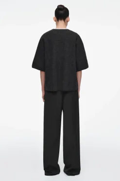Damen COS Oberteile | Strickmode*OVERSIZED-T-SHIRT AUS GEKOCHTER MERINOWOLLE