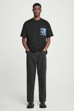 Herren COS T-Shirts & Tanktops*OVERSIZED-T-SHIRT MIT JACQUARD-AUFNÄHER