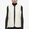 Damen COS Mützen, Schals & Handschuhe | Mäntel & Jacken*OVERSIZED-WESTE AUS KUNSTLAMMFELL