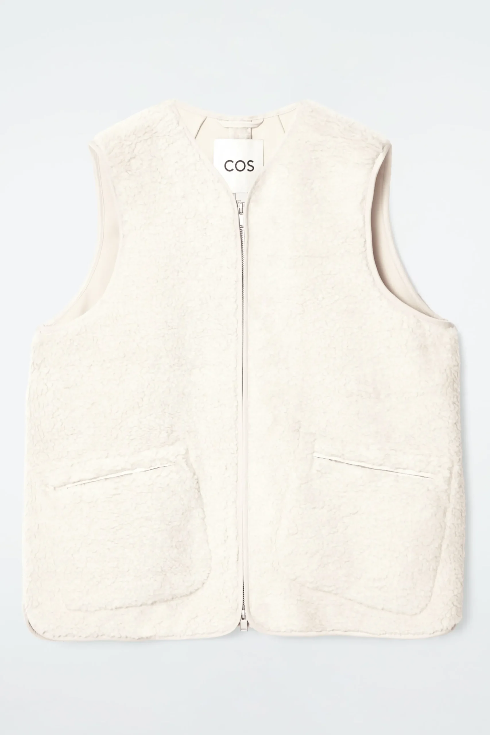 Damen COS Mützen, Schals & Handschuhe | Mäntel & Jacken*OVERSIZED-WESTE AUS KUNSTLAMMFELL