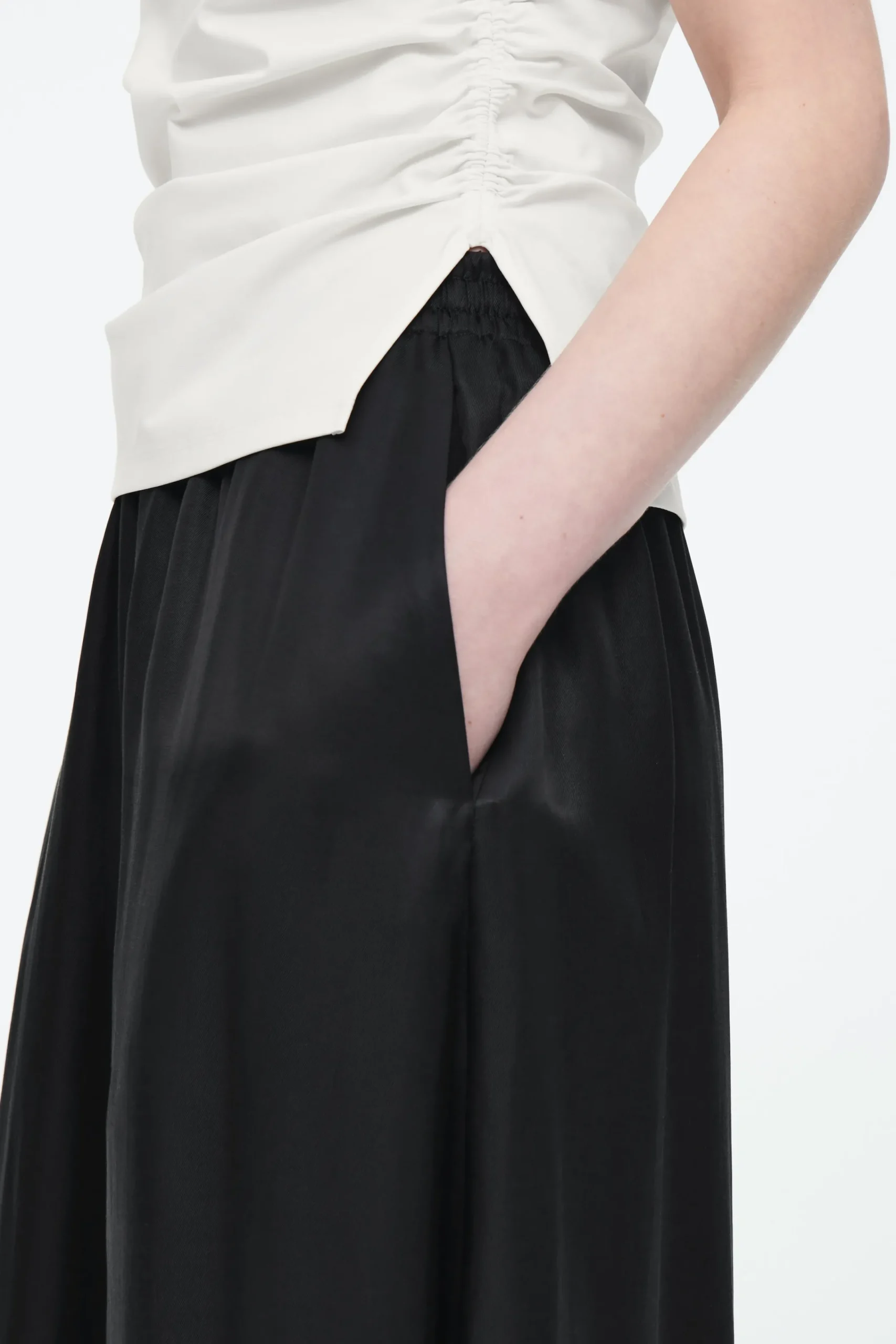 Damen COS Hosen*PALAZZO-HOSE AUS TWILL