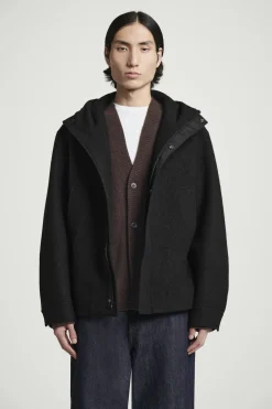 Herren COS Mäntel & Jacken*PARKAJACKE AUS GEKOCHTER WOLLE MIT KAPUZE