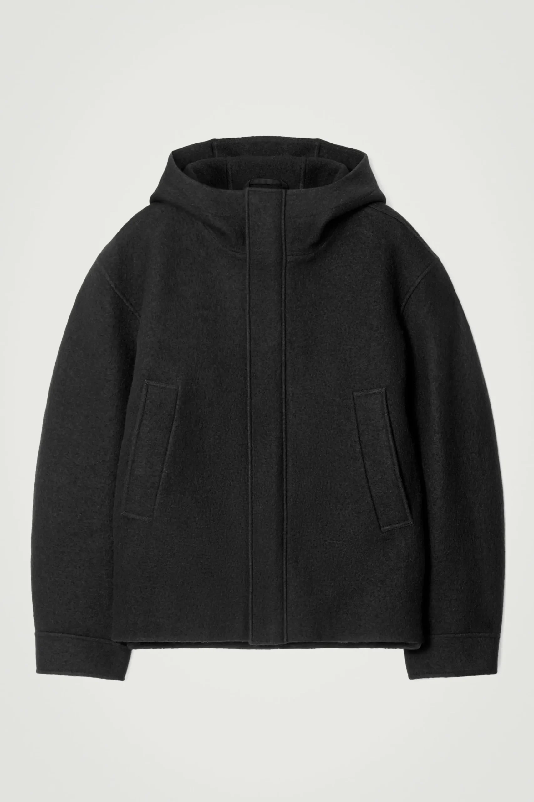 Herren COS Mäntel & Jacken*PARKAJACKE AUS GEKOCHTER WOLLE MIT KAPUZE