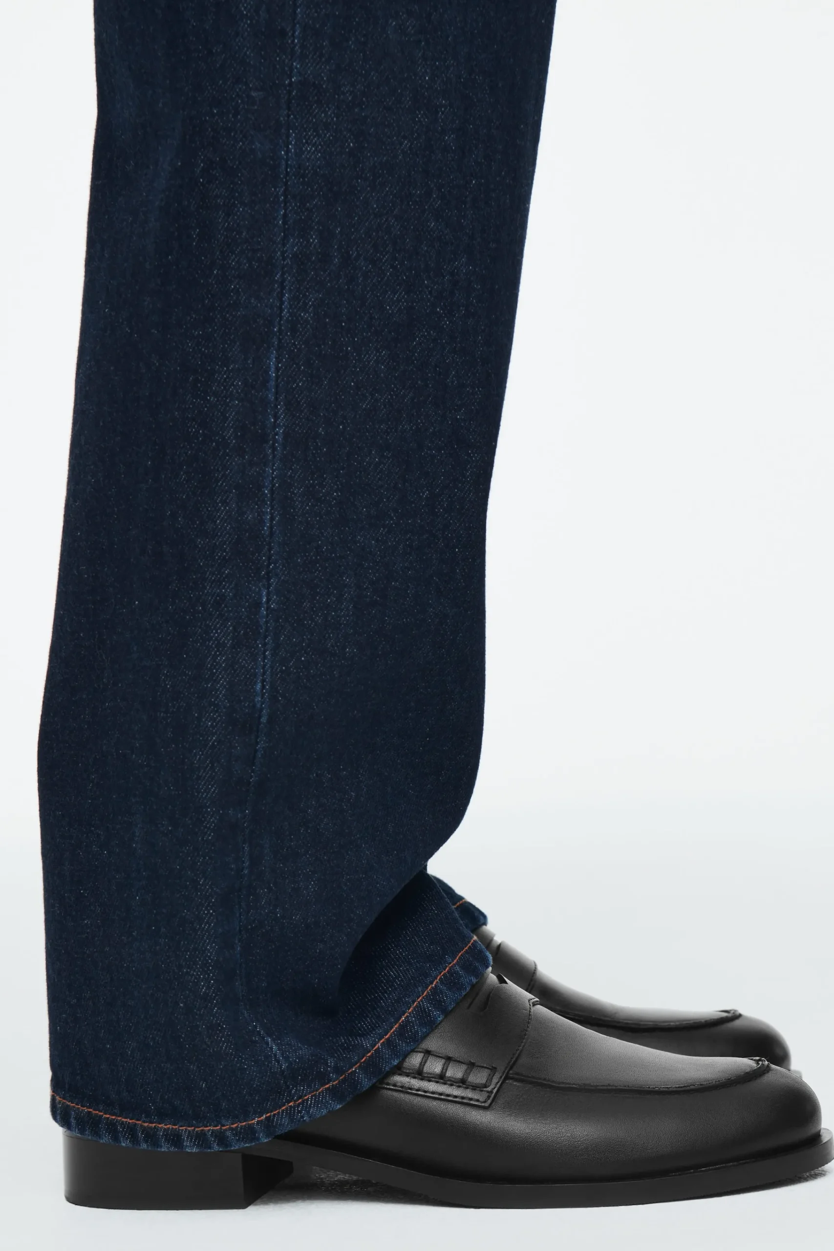 Damen COS Accessoires Aus Leder | Schuhe*PENNY LOAFERS AUS LEDER MIT BIESEN