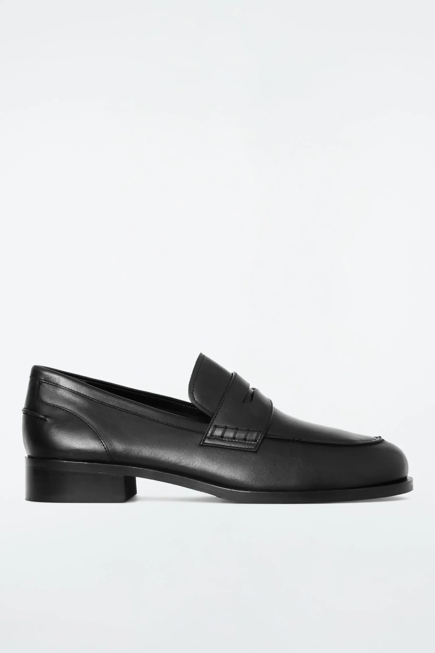 Damen COS Accessoires Aus Leder | Schuhe*PENNY LOAFERS AUS LEDER MIT BIESEN