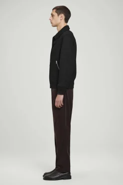 Herren COS Strickmode | Mäntel & Jacken*PILOTENJACKE AUS GEKOCHTER MERINOWOLLE