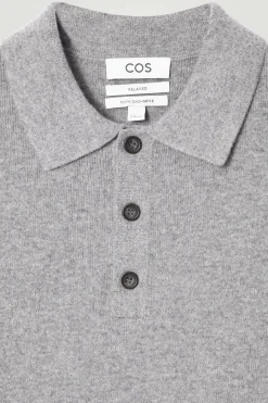 Herren COS Poloshirts | Kaschmir*POLOSHIRT AUS REINEM KASCHMIR