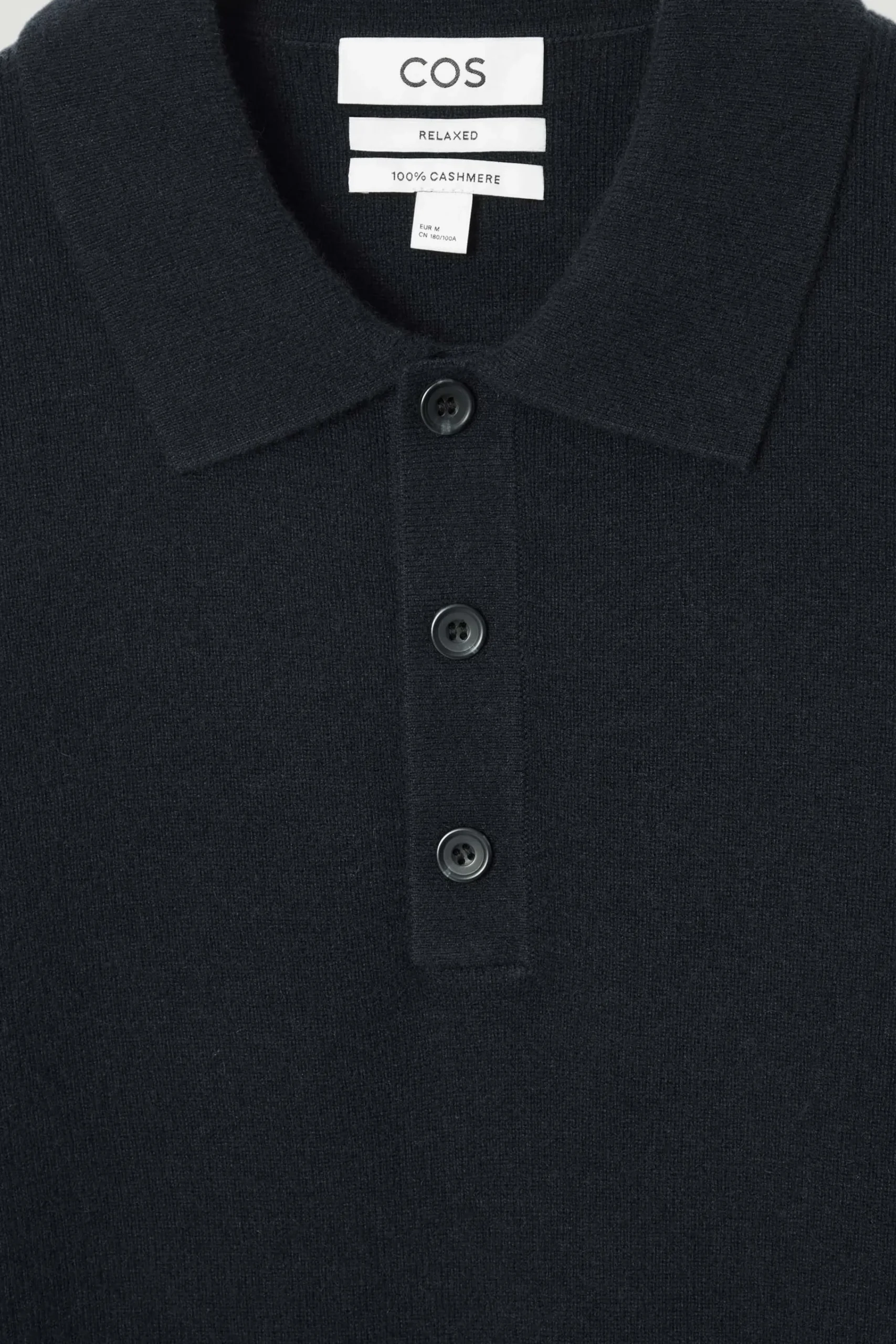 Herren COS Poloshirts | Strickmode*POLOSHIRT AUS REINEM KASCHMIR