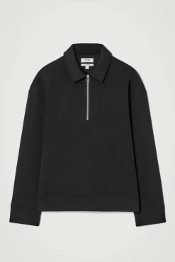 Herren COS Poloshirts*POLOSHIRT MIT KURZEM REISSVERSCHLUSS