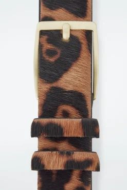 Damen COS Gürtel | Accessoires Aus Leder*PONYHAAR-GÜRTEL MIT