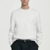 Herren COS Strickmode*PULLOVER AUS DOUBLEFACE-STRICK