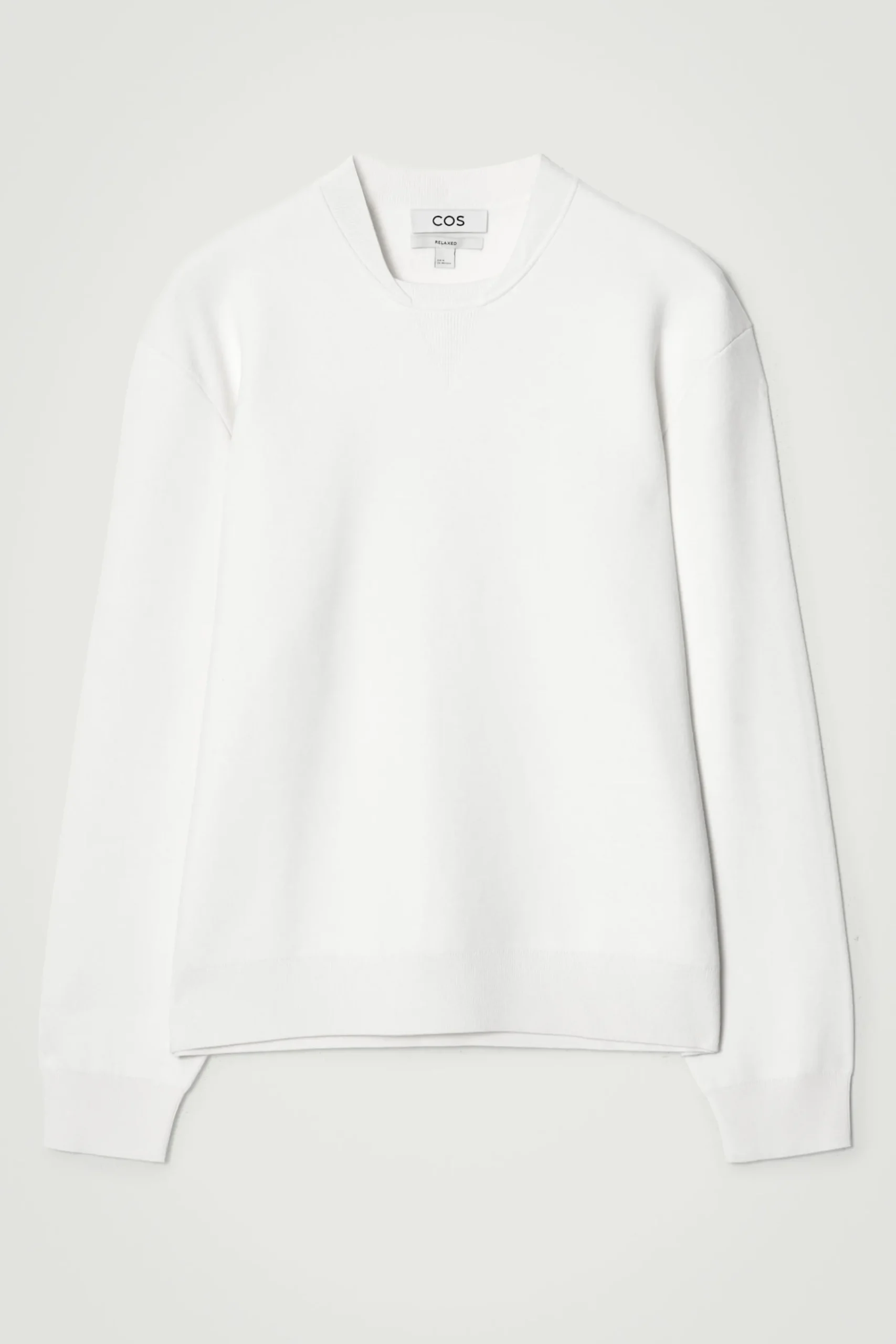 Herren COS Strickmode*PULLOVER AUS DOUBLEFACE-STRICK