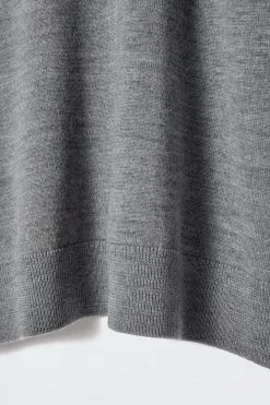Damen COS Strickmode*PULLOVER AUS MERINOWOLLE MIT RUNDHALSAUSSCHNITT