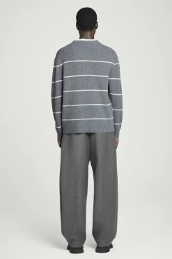 Herren COS Pullover | Strickmode*PULLOVER AUS MERINOWOLL-YAK-MIX MIT STREIFEN