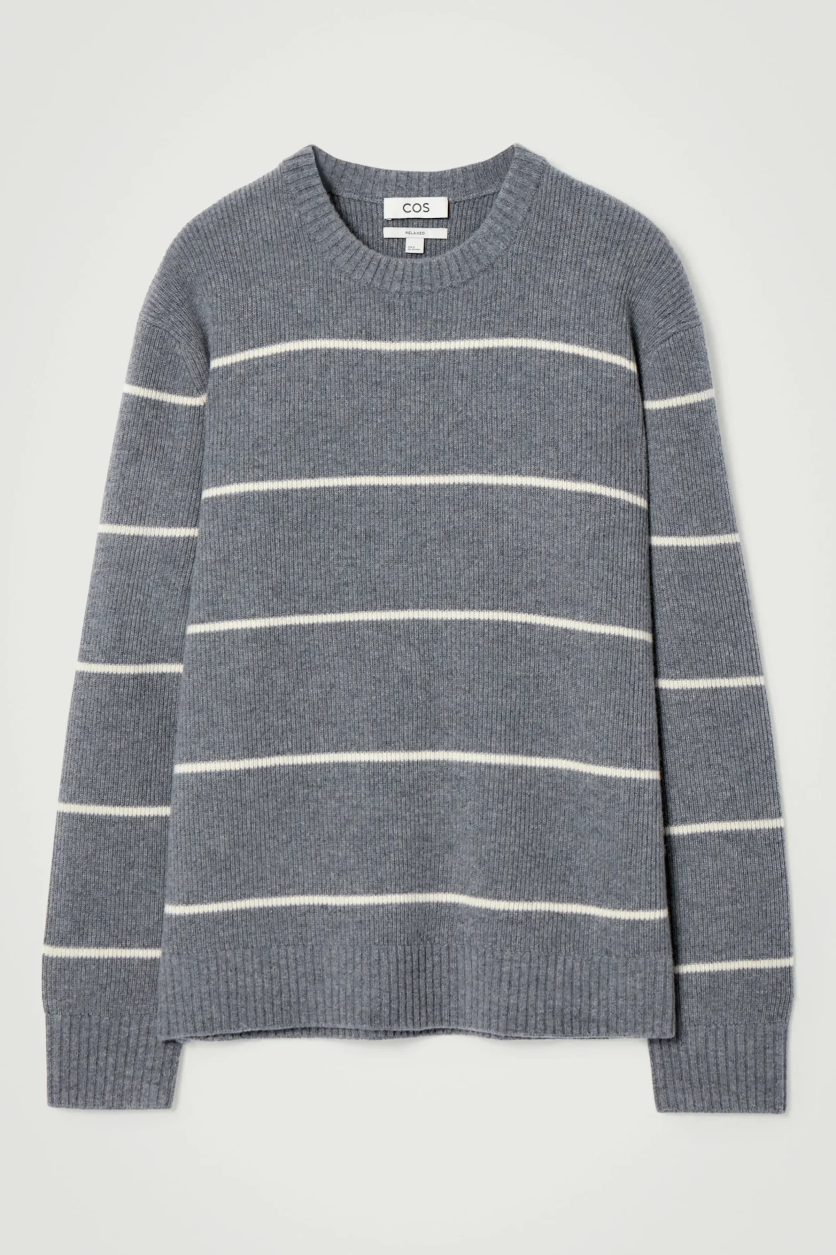 Herren COS Pullover | Strickmode*PULLOVER AUS MERINOWOLL-YAK-MIX MIT STREIFEN