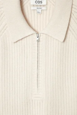 Herren COS Pullover | Strickmode*PULLOVER AUS MERINOWOLL-YAK-MIX MIT KRAGEN