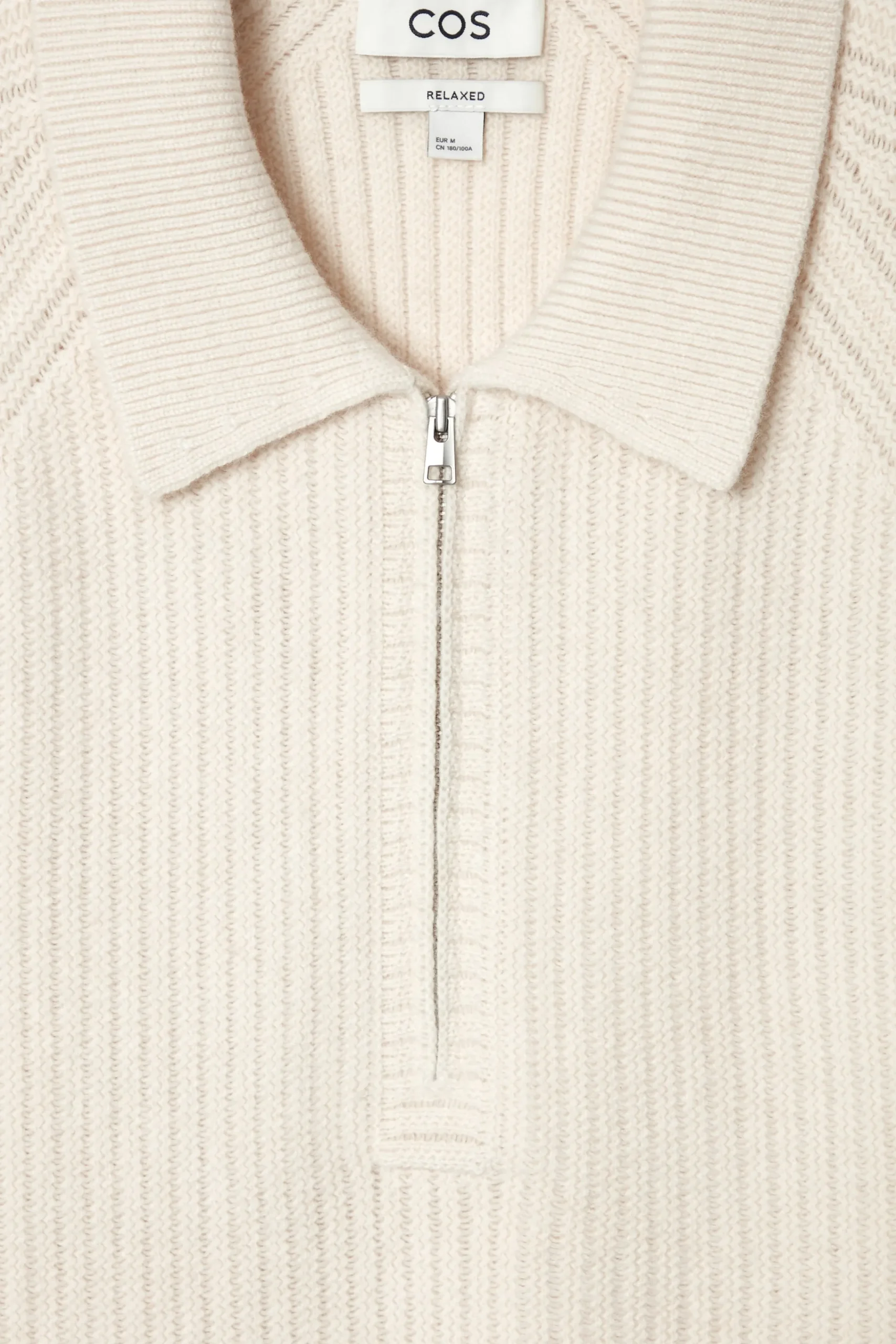 Herren COS Pullover | Strickmode*PULLOVER AUS MERINOWOLL-YAK-MIX MIT KRAGEN