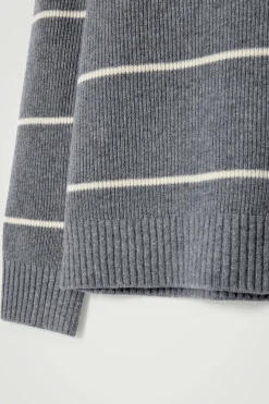 Herren COS Pullover | Strickmode*PULLOVER AUS MERINOWOLL-YAK-MIX MIT STREIFEN