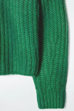 Damen COS Strickmode*PULLOVER AUS MOHAIR MIT SPRAYFARBEN-DESIGN