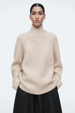 Damen COS Kaschmir | Strickmode*PULLOVER AUS REINEM KASCHMIR MIT KRAGEN