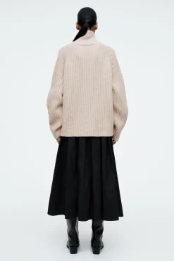 Damen COS Kaschmir | Strickmode*PULLOVER AUS REINEM KASCHMIR MIT KRAGEN
