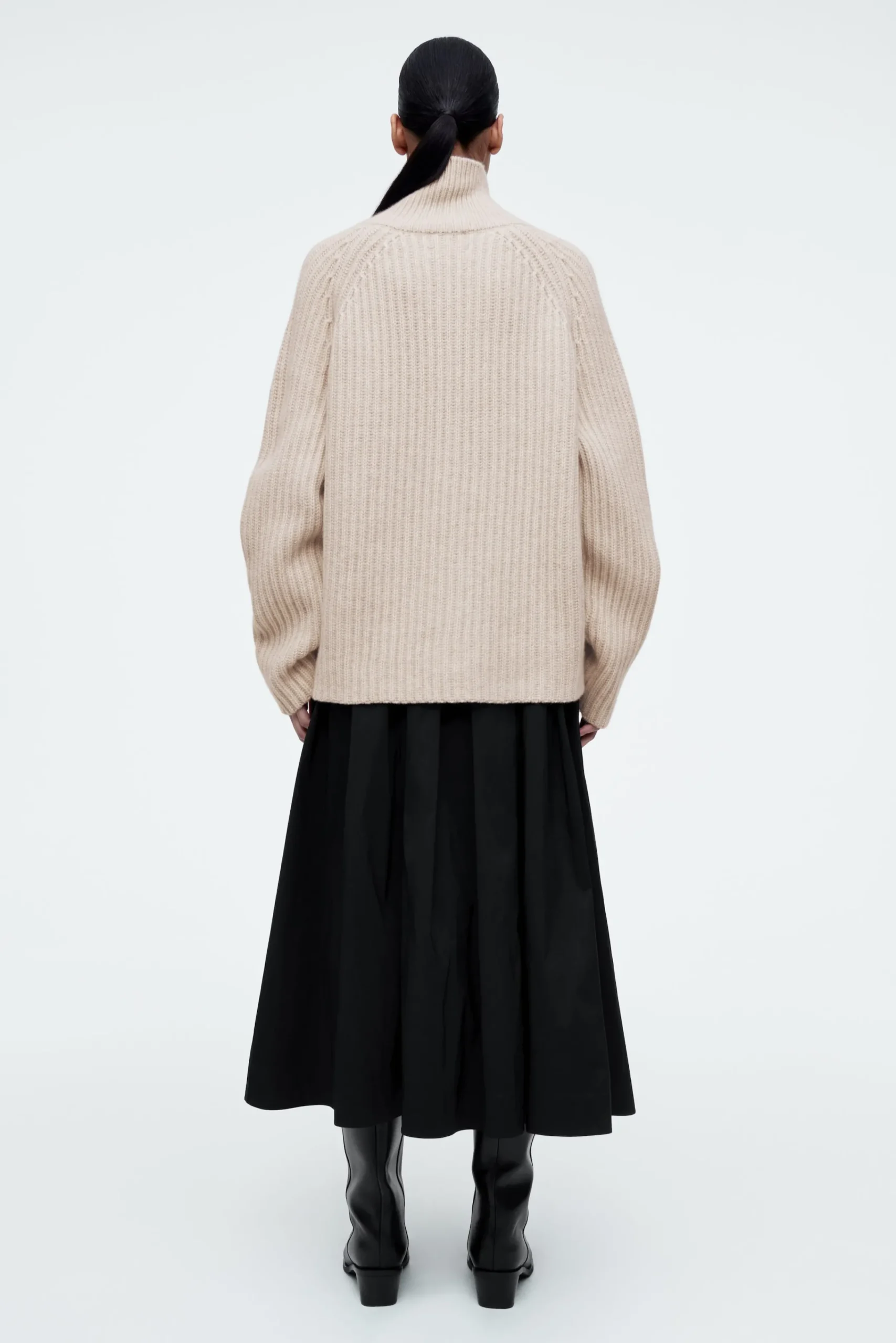 Damen COS Kaschmir | Strickmode*PULLOVER AUS REINEM KASCHMIR MIT KRAGEN