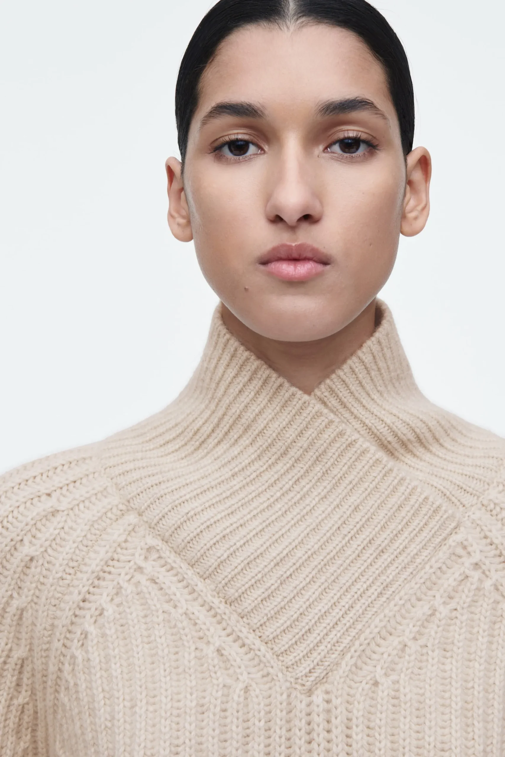 Damen COS Kaschmir | Strickmode*PULLOVER AUS REINEM KASCHMIR MIT KRAGEN
